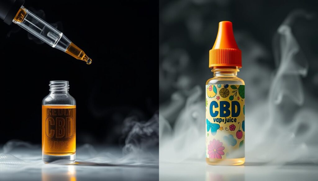 CBD vape oil and juice differences