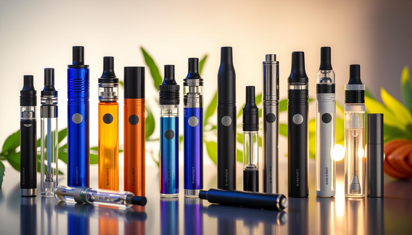 CBD vape selection