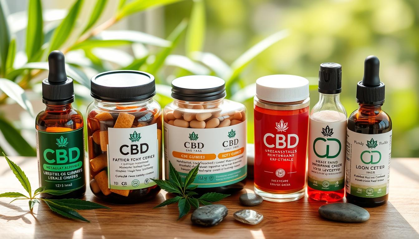 Five CBD products