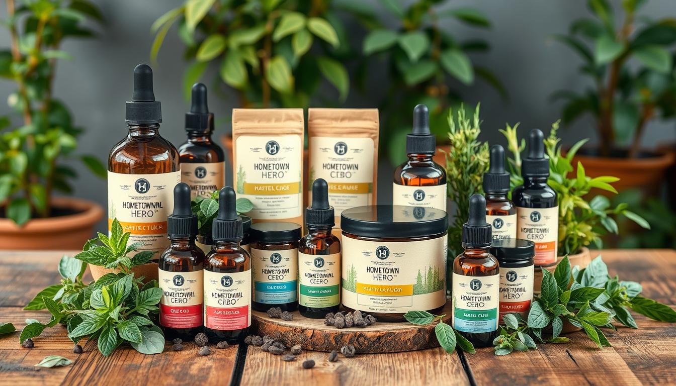 hometown hero cbd products